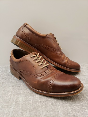 Banks Oxford Cap Toe Dress Shoes Size 