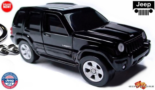 ๐ ๐ ๐ฆHTF RARE ๐ KEYCHAIN BLACK JEEP LIBERTY CUSTOM Ltd Ed. ๐GREAT GIF๐๐๐ - Picture 4 of 11