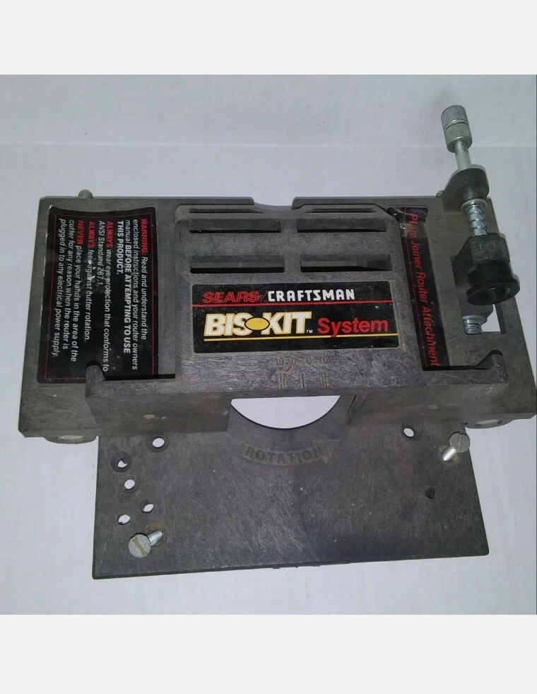 Craftsman router plate outlet