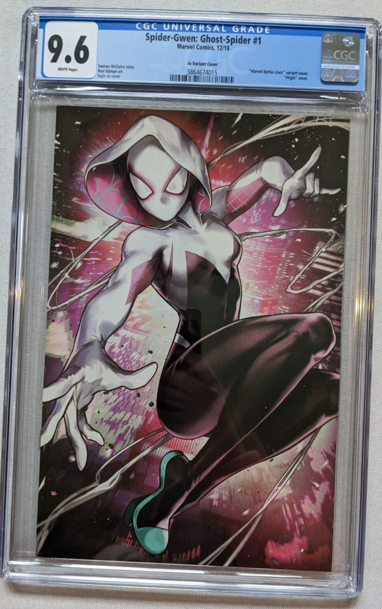 Spider-Gwen: Ghost Spider 1: CGC 9.6 Sujin Jo Virgin Variant