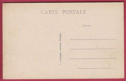 R* FRANCE OLD POSTCARD LOIRE BAULE-sur-MER, YACHTS UNPOSTED #1115 - Picture 2 of 2