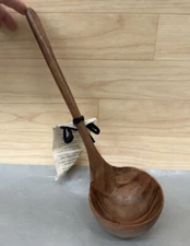 Demdaco Acacia Wood Ladle 2/3 Cup 1004260129 Gatherings Collection