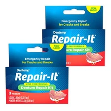 3 Count Pink Bonding Adhesives Safe Easy Repair Fix Breaks Replace Teeth