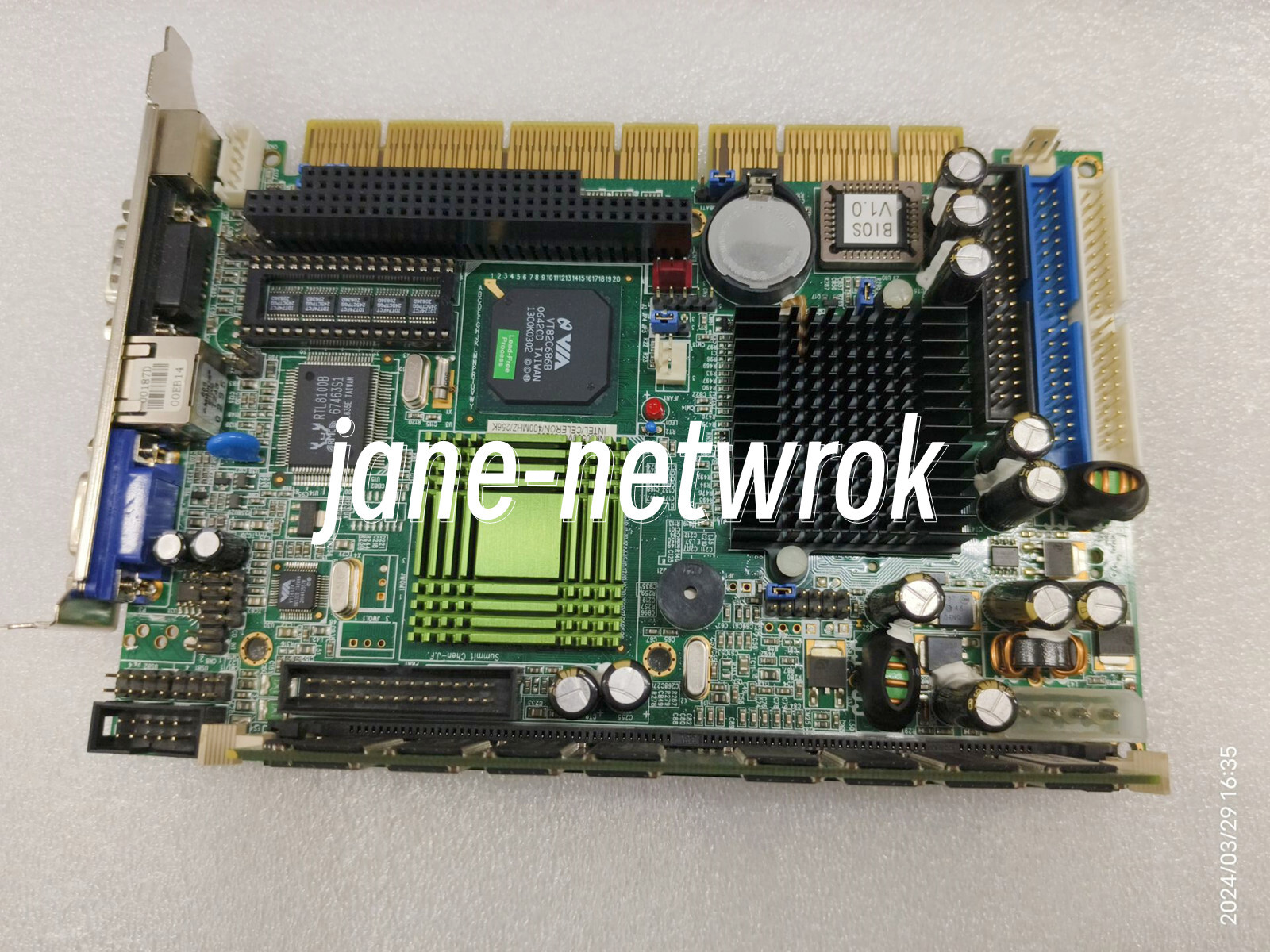 1PC USED PCISA-C400R-RS-R20 V2.0 Have warranty (DHL or Fedex shipping)