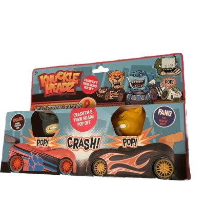Knuckle Heads Head Poppin Racers Snarl & Fang