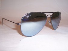 NEW RAY BAN AVIATOR Sunglasses 3025 029/30 GUNMETAL/SILVER 58MM AUTHENTIC