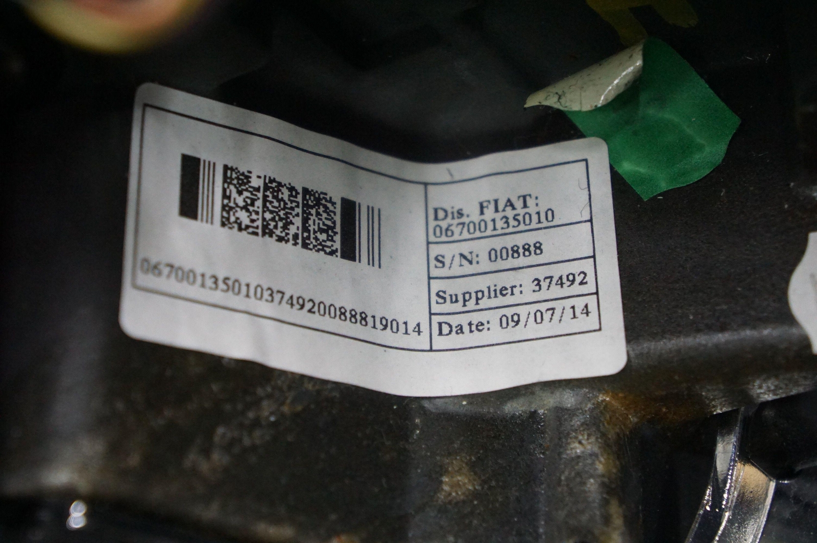 Maserati Quattroporte 2014-2016 Steering wheel P/N 670013501