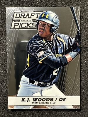 K.J. WOODS #78 2013 Panini Prizm Perennial Draft Picks Prospect QTY