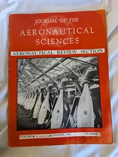 Journal of the Aeronatutical Scieces Nov 1941 WWII Hamilton Standard Propellers