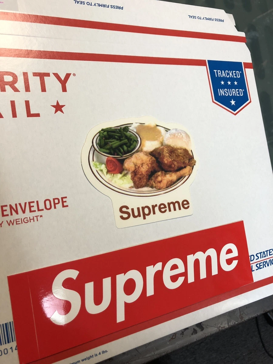 Supreme chicken dinner tee red sale