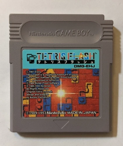 Tetris Flash [Nintendo Game Boy - DMG-EHJ] Import
