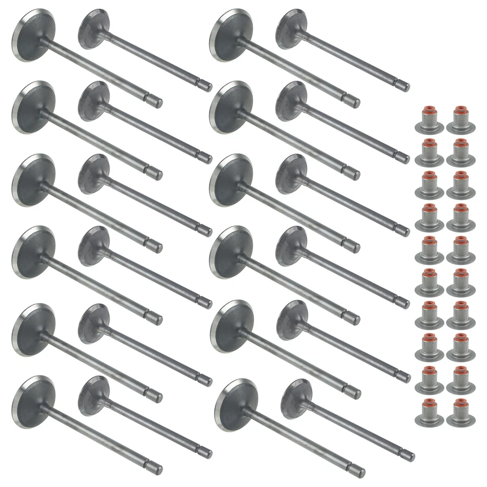 Kit de 24 válvulas de admisión y escape del motor 12575351 12575354 para Pontiac G6 Torrent Foto 3 de 4