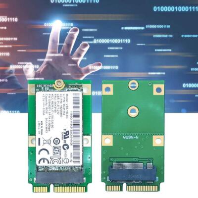 1 Stück Mini PCI-E 2 Lane M.2 NGFF SSD auf 52-polige mSATA-Adapterkarte New U0