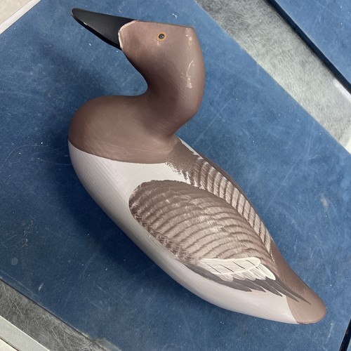 Vintage Joey Jobes Pumkinseed Duck Decoy Hand painted Signed 1990 eBay