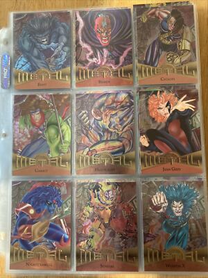 1995 MARVEL L 9枚セット 1995 MARVEL METAL 9枚セット - メルカリ