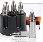 iToo Stainless Steel Metal Bullet Shaped Ice Cubes
