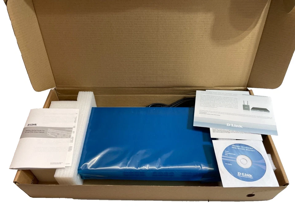 D-Link DGS-1224T D2 Smart Network Switch -New/Open Box - Image 2 of 4