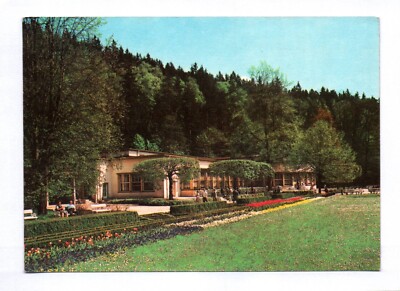 Foto Ak Staatsbad Bad Elster 1972 HO Badecafe Badeplatz