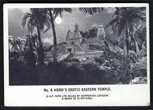 SOMPORTEX - THUNDERBIRDS (SCHWARZ & WEISS, GRÖSSER) - #6 HOOD'S EAST TEMPLE