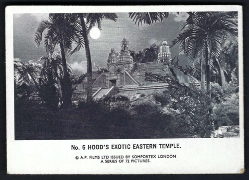 SOMPORTEX - THUNDERBIRDS (SCHWARZ & WEISS, GRÖSSER) - #6 HOOD'S EAST TEMPLE