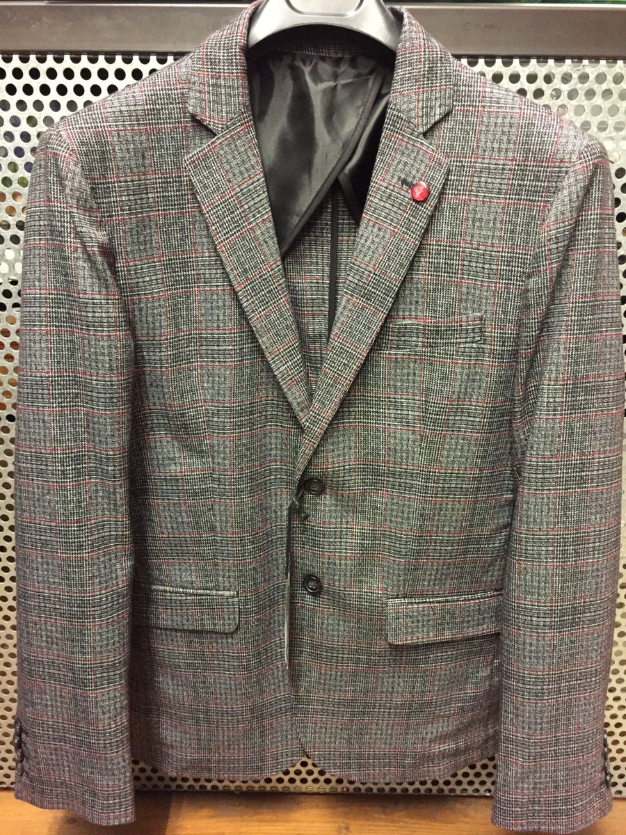 Giacca Uomo Gianni Lupo Principe Di Galles Blazer Quadri