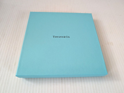 Authentic Tiffany Classic Blue Square Box - Peter Marino - 7.5'' x 7.5'' x 1''