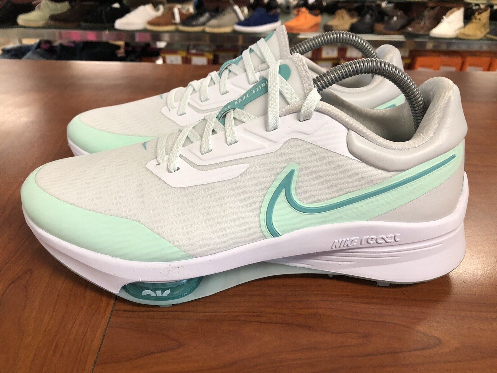 sustracción ex vitalidad Men's 8 Nike Air Zoom Infinity Tour NEXT% Golf Shoes DC5221-143 White Mint  Foam | eBay