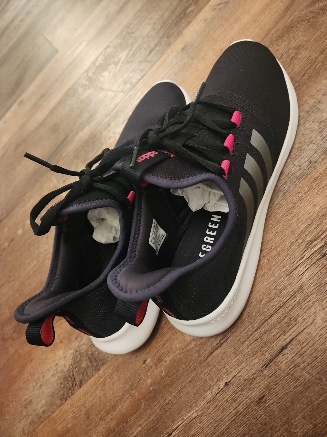 Adidas Womens Cloudfoam Pure 2.0 H00944 Running Shoes Sneakers US 11 Tried On Adidas Womens Cloudfoam Pure 2.0 H00944 Running Shoes Sneakers US 11 Tried On