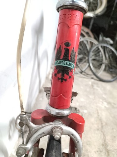 Fahrrad Bike Eroica Rennrad Rennrad Bianchi Rekord 838 55 x 54 28" - Bild 11 von 12