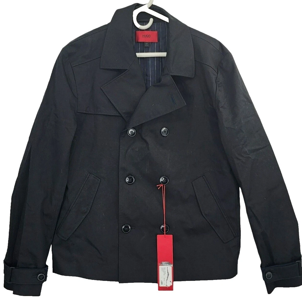 Abrigos HUGO BOSS Pea Coat, chaquetas y chalecos para hombres