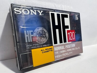 SONY HF 120 cassette, Japan Market, 1989