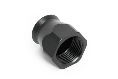 PTFE Aluminium Fitting Dash 8 / -8 AN / JIC 8 Port Straight Black Anodised - Picture 8 of 8