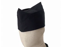 Japanese SUSHI Chef's Uniform Hat Blanche ITAMAE Cap BC-6942 Black