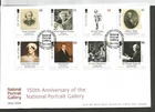 New ListingISLE OF MAN 2006 NATIONAL PORTRAIT GALLERY SET UNADDRESSED FIRST DAY COVER