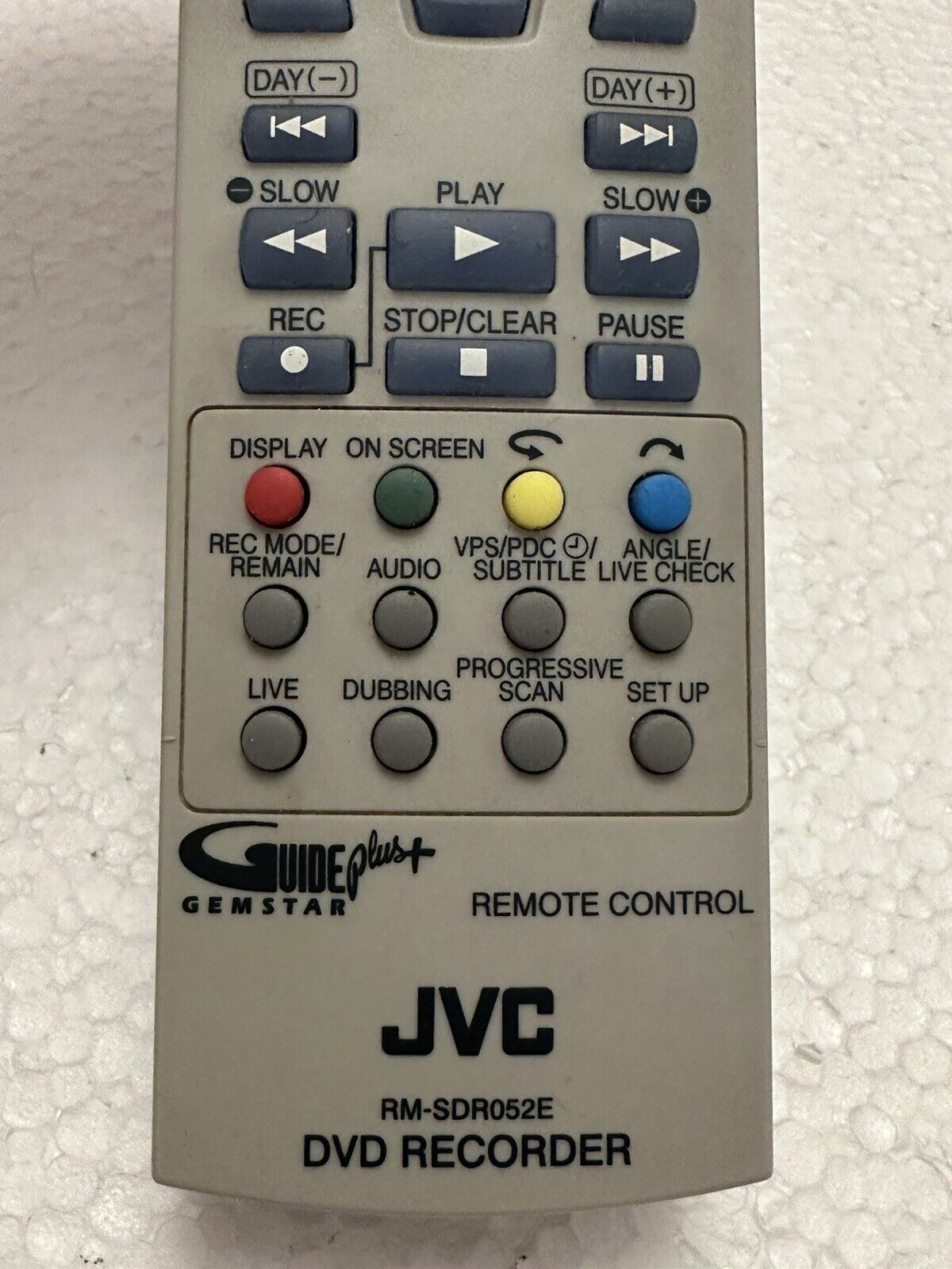 Original Fernbedienung JVC RM-SDR052E