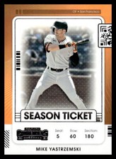 2021 Panini Contenders  Mike Yastrzemski #21 San Francisco Giants Baseball Card