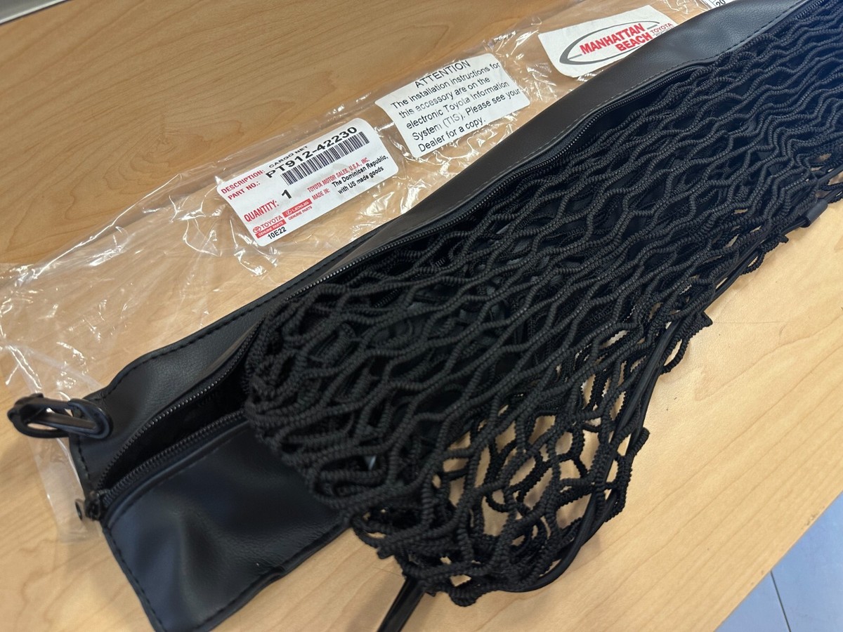 23-25 BZ4X, 26-27 BZ CARGO NET ENVELOPE PT912-42230 GENUINE TOYOTA