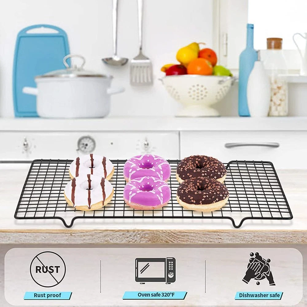 Heavy Duty Cooling Rack for Cooking and Baking, Rust Resistant Oven Rack and Wire Rack, Grill and Baking Rack, Wire Cookie Cooling Racks for Baking