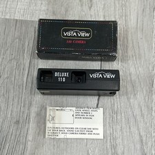 Vista View Deluxe 110 Camera Cartridge Box Film Vintage Rare Pocket