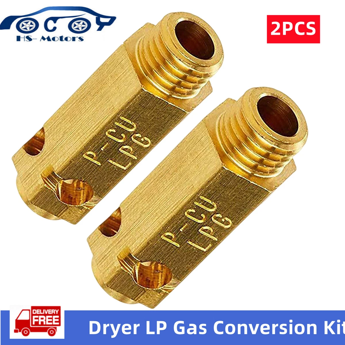 Converting lg gas dryer to propane outlet