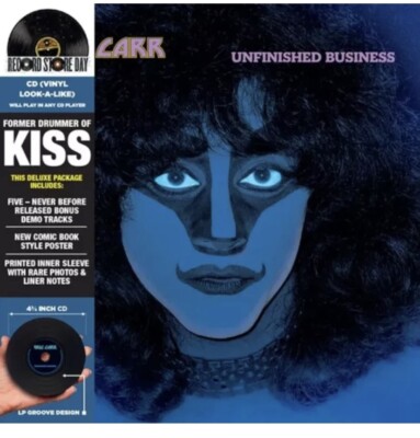 Eric Carr -  Unfinished Business - CD- New CD- RSD 2024 - In Hand~ Kiss