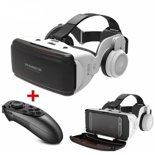 Auricolare realtà virtuale VR Occhiali 3D CASCO VR Google Cartone Per  Android IOS | eBay
