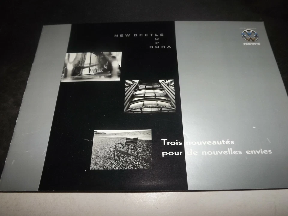 ** Brochure prospectus Volkswagen New Beetle Lupo Bora - Photo 1/1