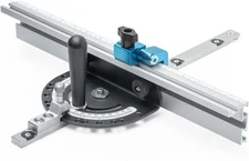 DuBois 51007 Table Saw Miter Gauge Fence System w/ 13 Precise Angle Stops &... 