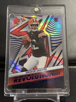 Shedeur Sanders  2025 Panini Revolutionary Rookies#2 Rookie RC 4/8 SSP Browns