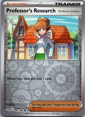 Professor's Research Uncommon SV: Black Bolt 085/086 NM