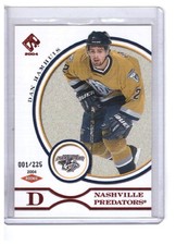 Dan Hamhuis 2003-04 Pacific Private Stock Reserve Rookie Red Card #125 /225