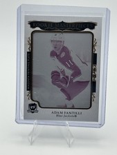 ADAM FANTILLI 2023-24 The Cup Rookie Masterpieces MAGENTA Printing Plate 1/1 PRE