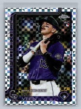 2025 Topps Chrome Update #USC186 Zac Veen X-Fractors