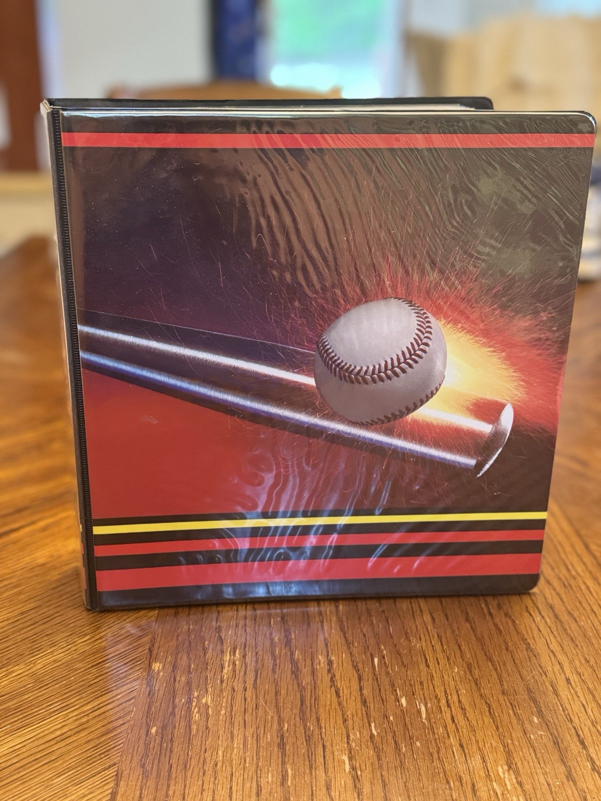 3 Ring Baseball Card Binder for Collectors-image